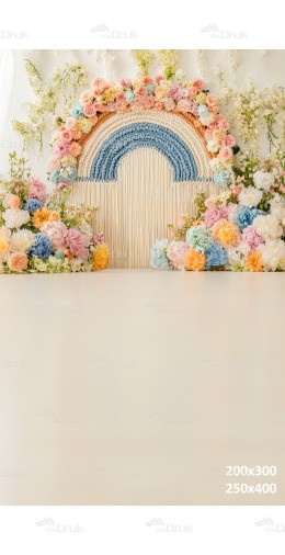 Tło fotograficzne Boho 3301